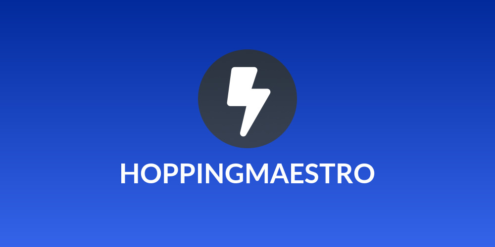 HOPPINGMAESTRO