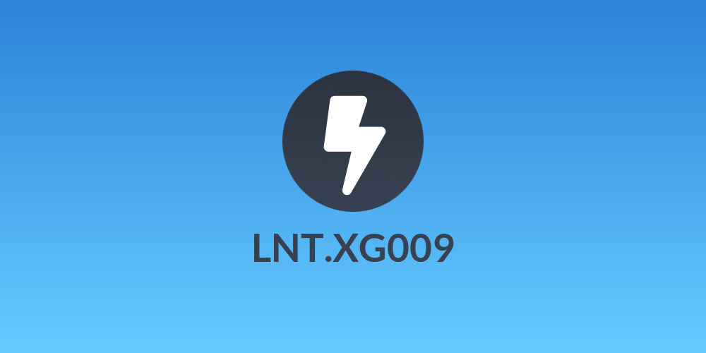 LNT.XG009