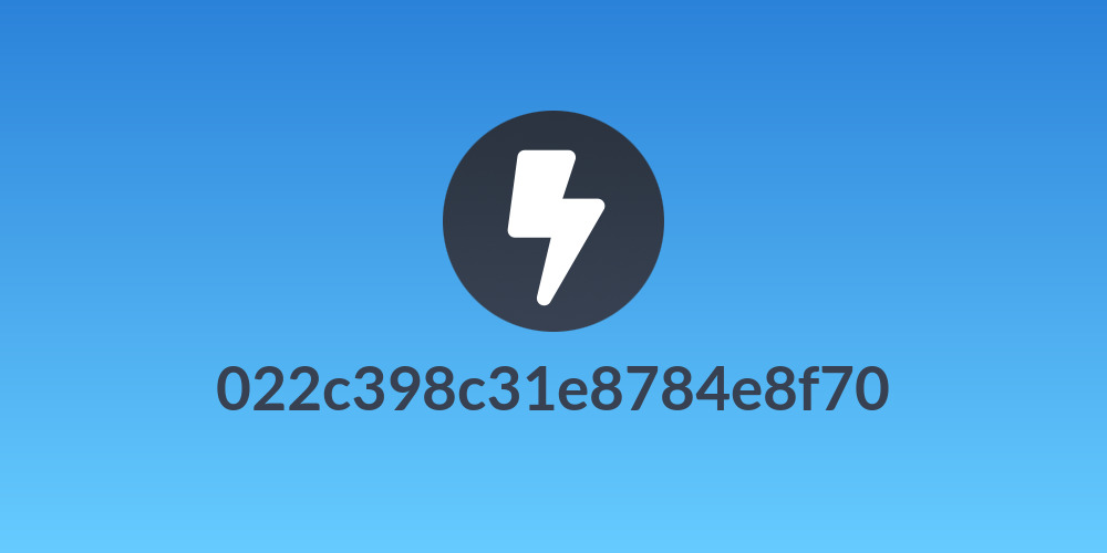 022c398c31e8784e8f70