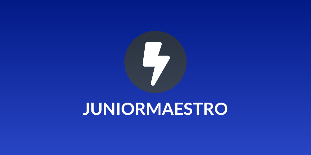 JUNIORMAESTRO