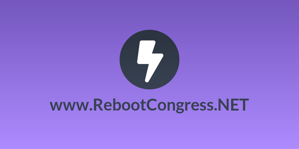 www.RebootCongress.NET