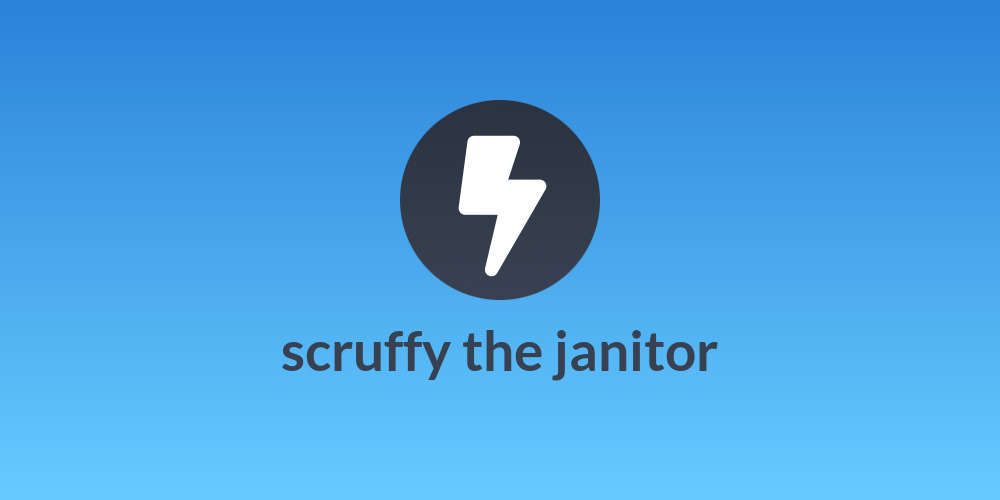 scruffy the janitor