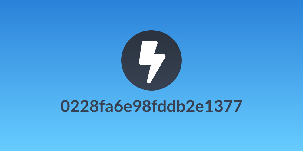 0228fa6e98fddb2e1377