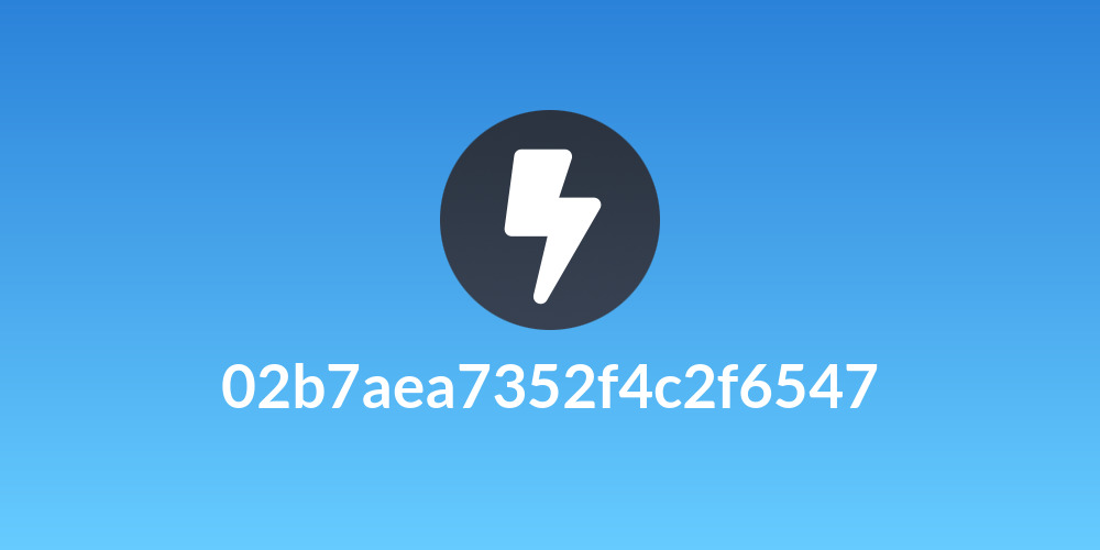 02b7aea7352f4c2f6547