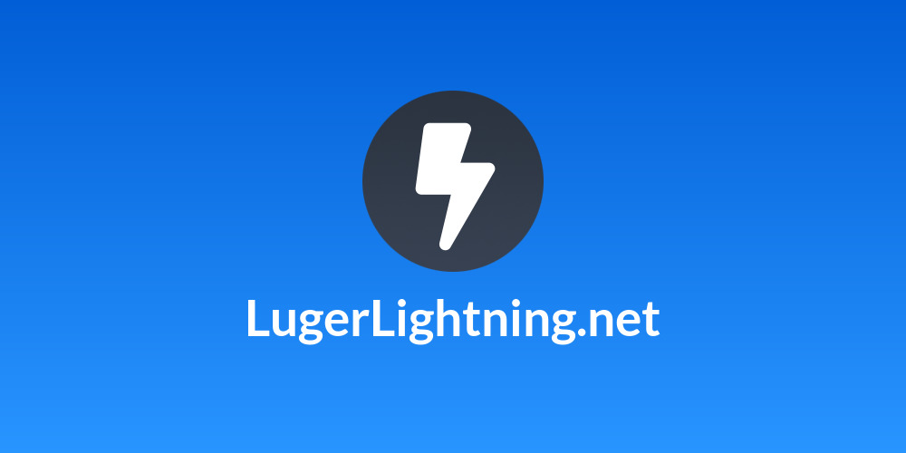 LugerLightning.net