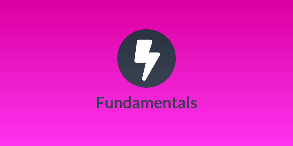 Fundamentals