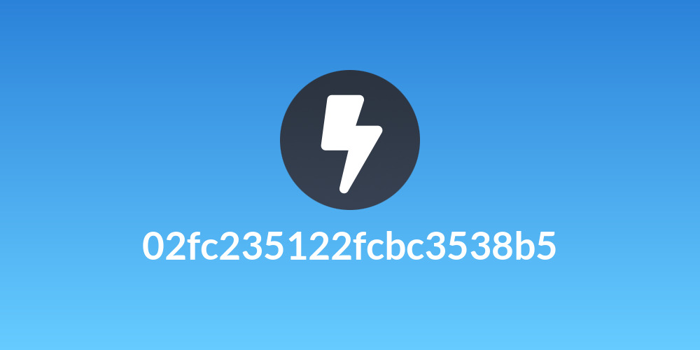 02fc235122fcbc3538b5