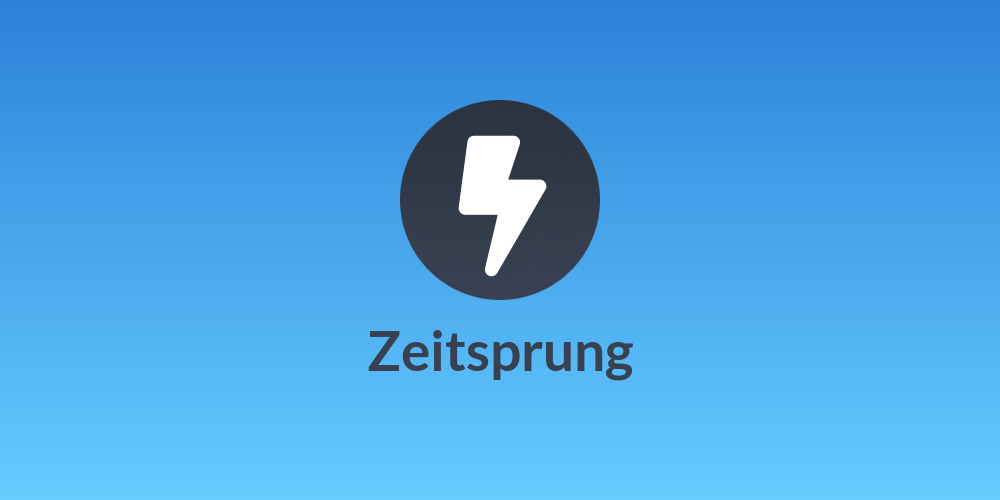 Zeitsprung