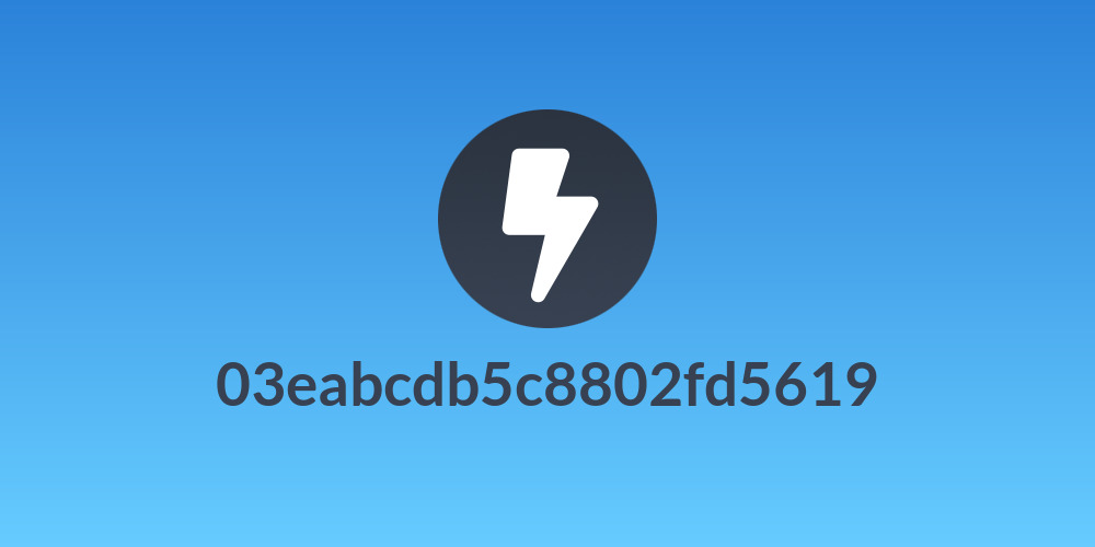 03eabcdb5c8802fd5619