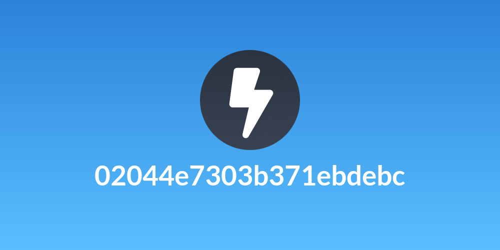 02044e7303b371ebdebc