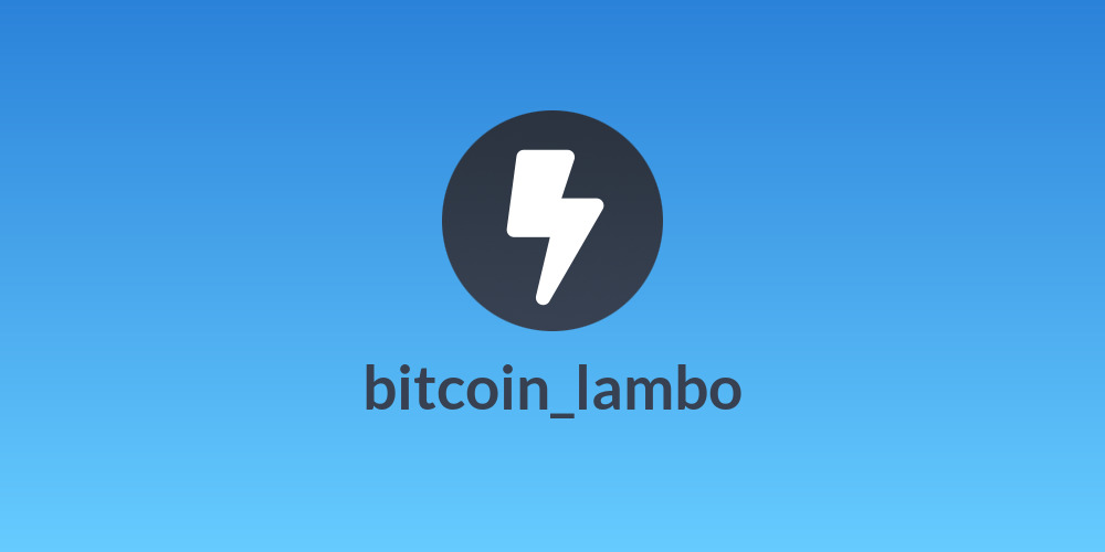 bitcoin_lambo