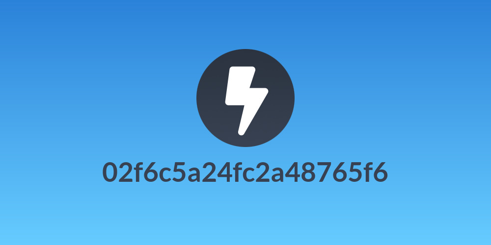 02f6c5a24fc2a48765f6