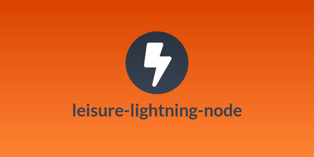 leisure-lightning-node