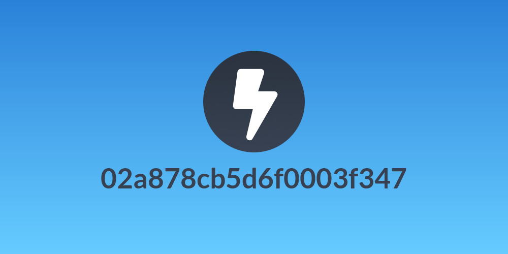 02a878cb5d6f0003f347
