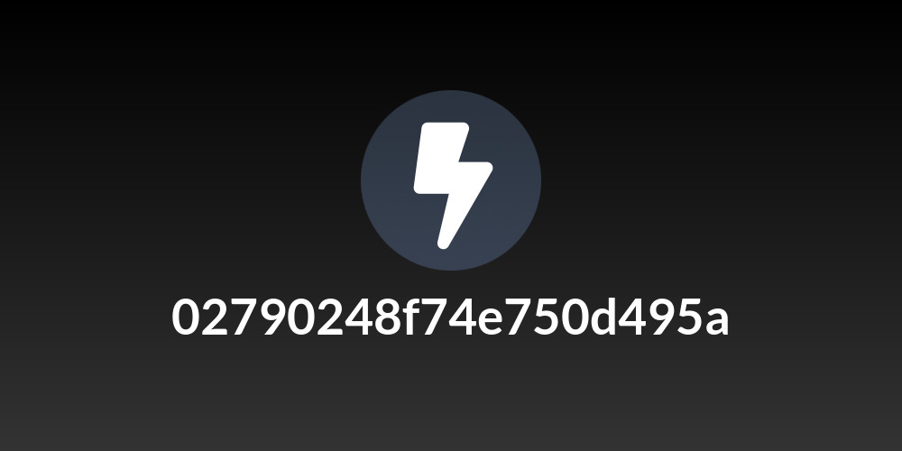 02790248f74e750d495a