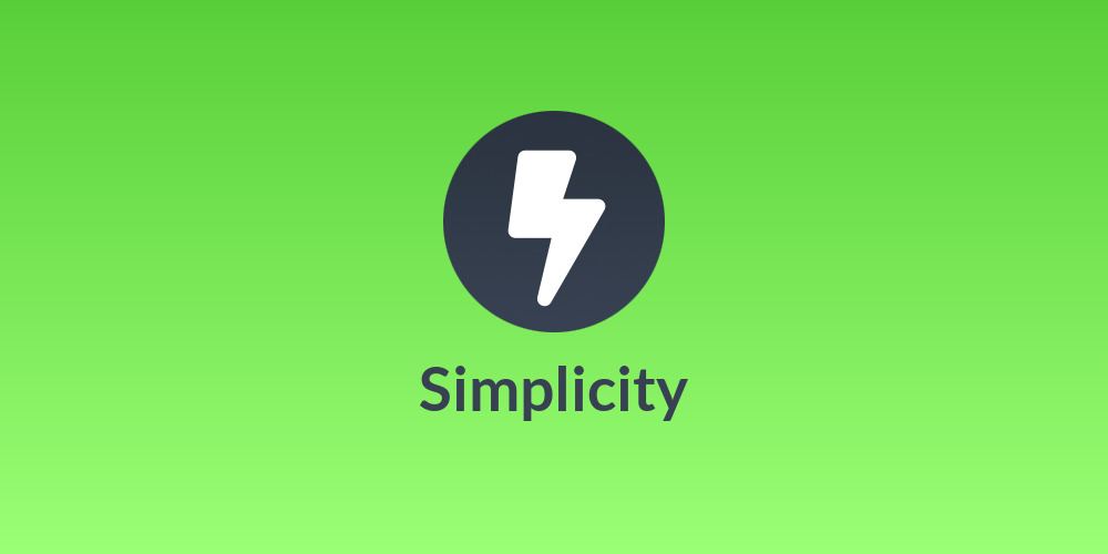 Simplicity