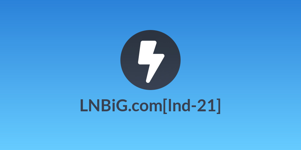 LNBiG.com🇺🇦[lnd-21]