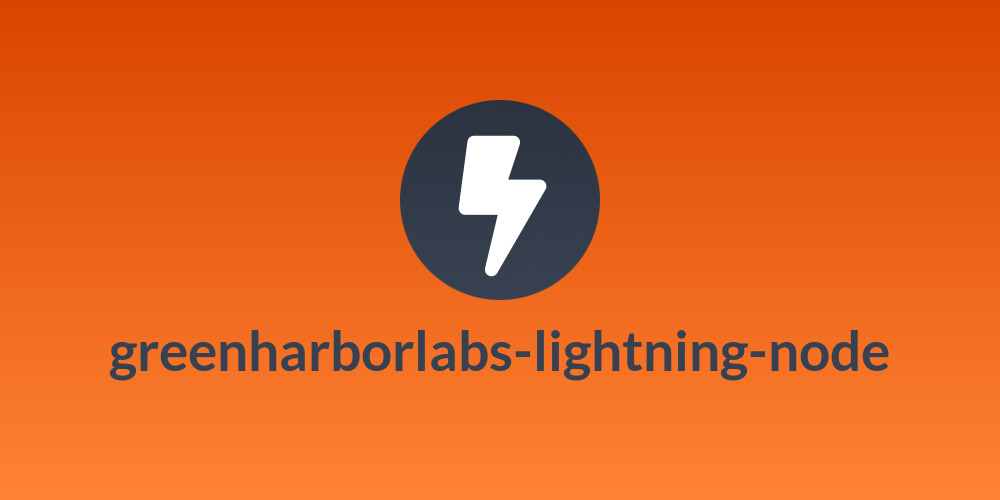 greenharborlabs-lightning-node