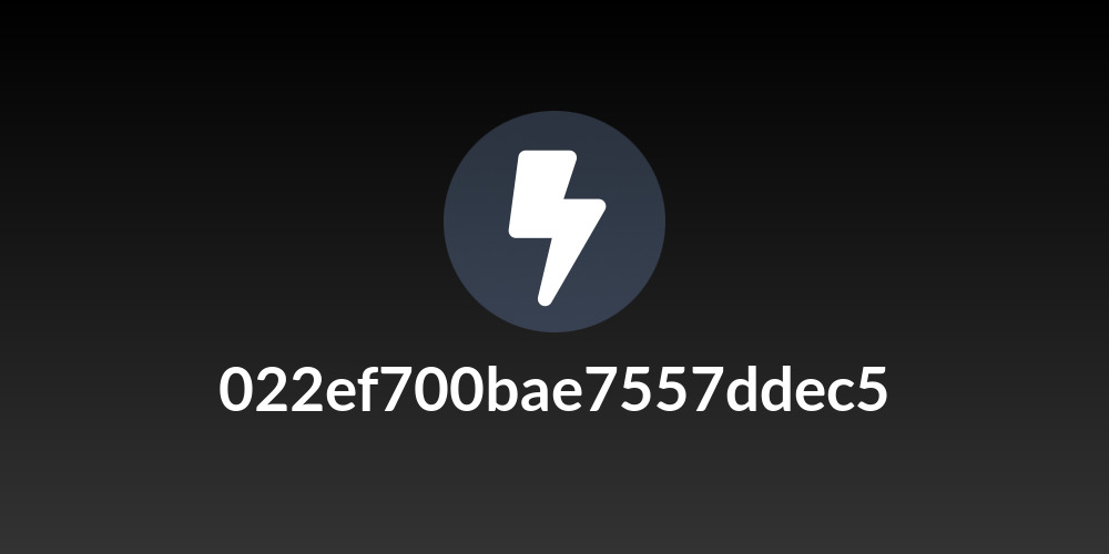 022ef700bae7557ddec5