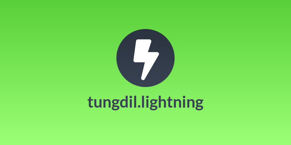 tungdil.lightning