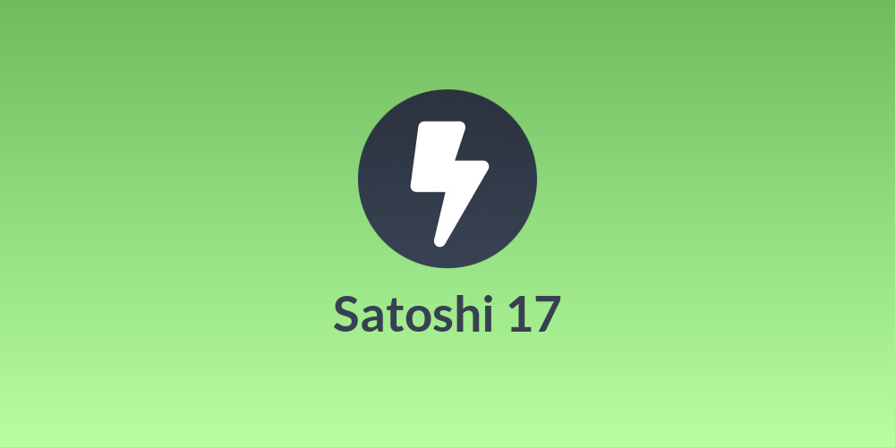 Satoshi 17
