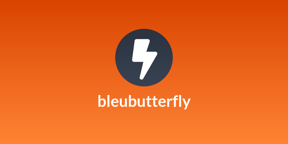 bleubutterfly