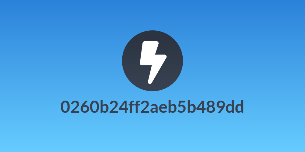 0260b24ff2aeb5b489dd