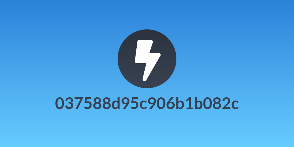 037588d95c906b1b082c