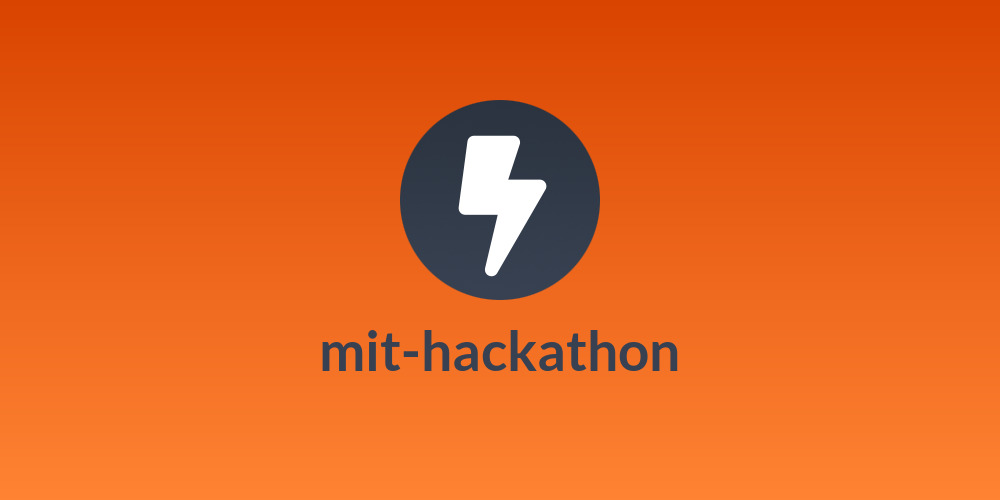 mit-hackathon