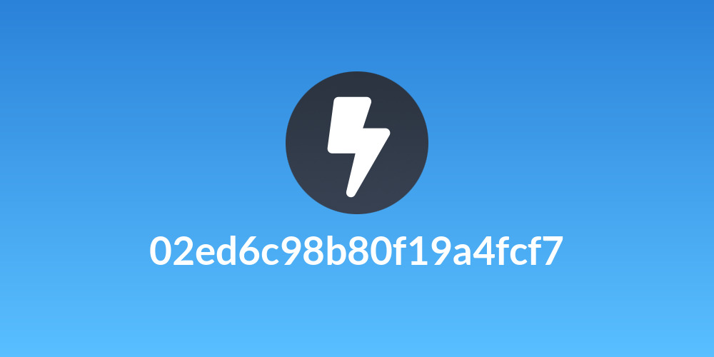 02ed6c98b80f19a4fcf7