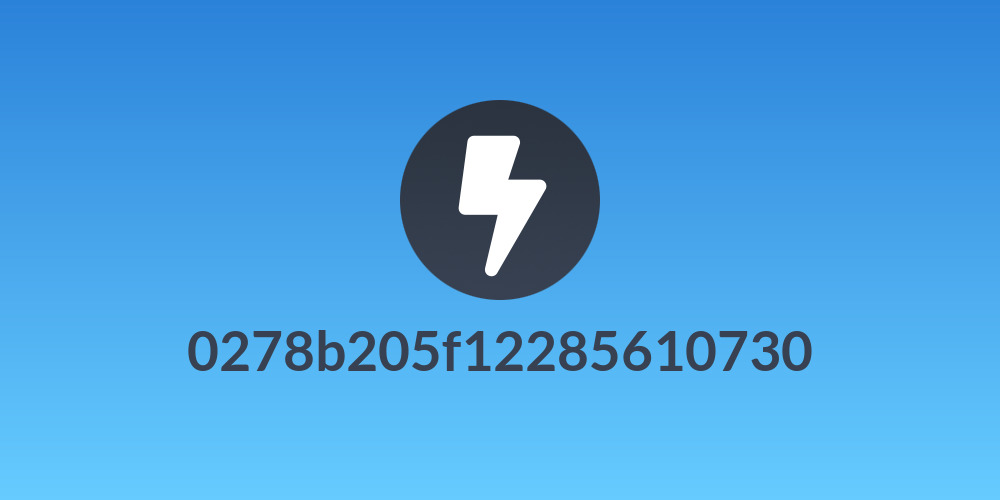 0278b205f12285610730