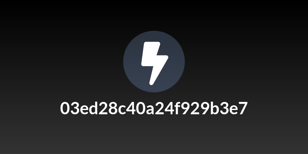 03ed28c40a24f929b3e7
