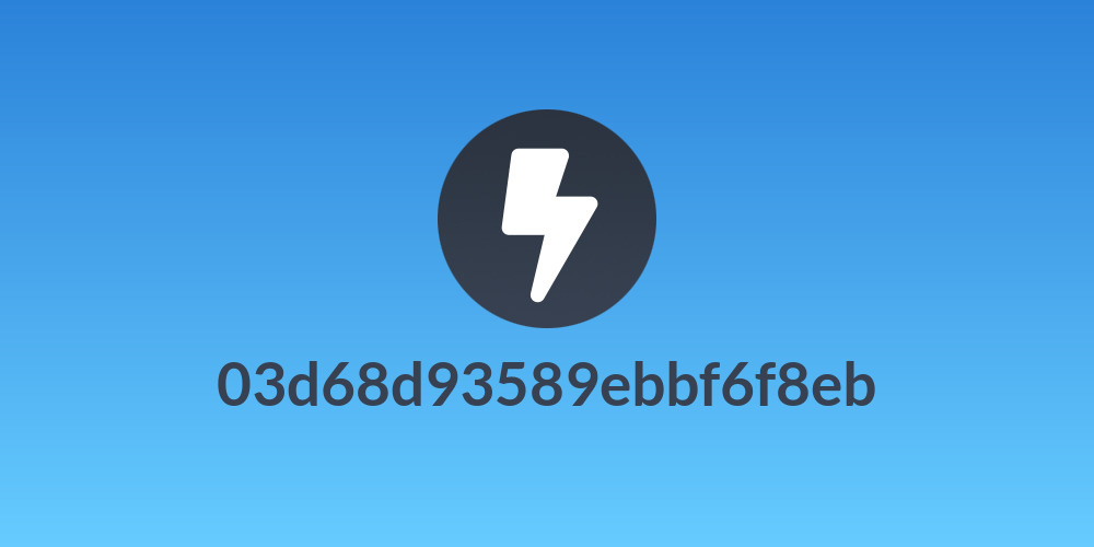 03d68d93589ebbf6f8eb