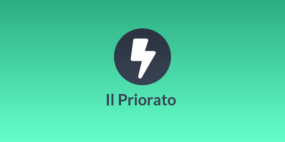 Il Priorato 🙏🧡