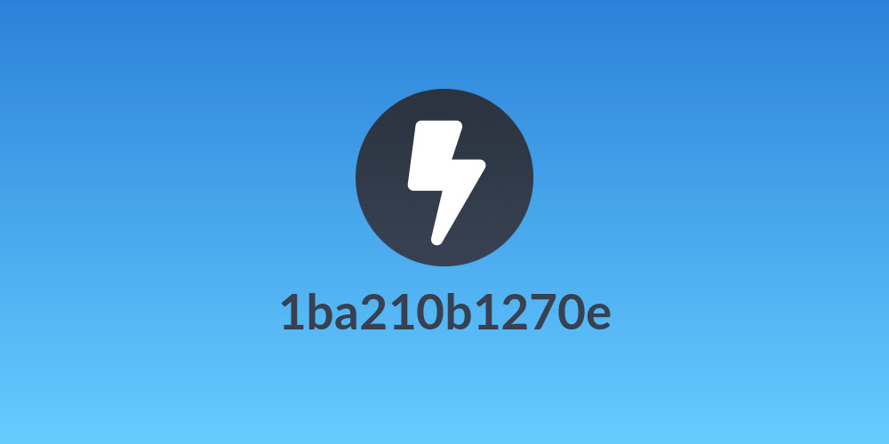 1ba210b1270e