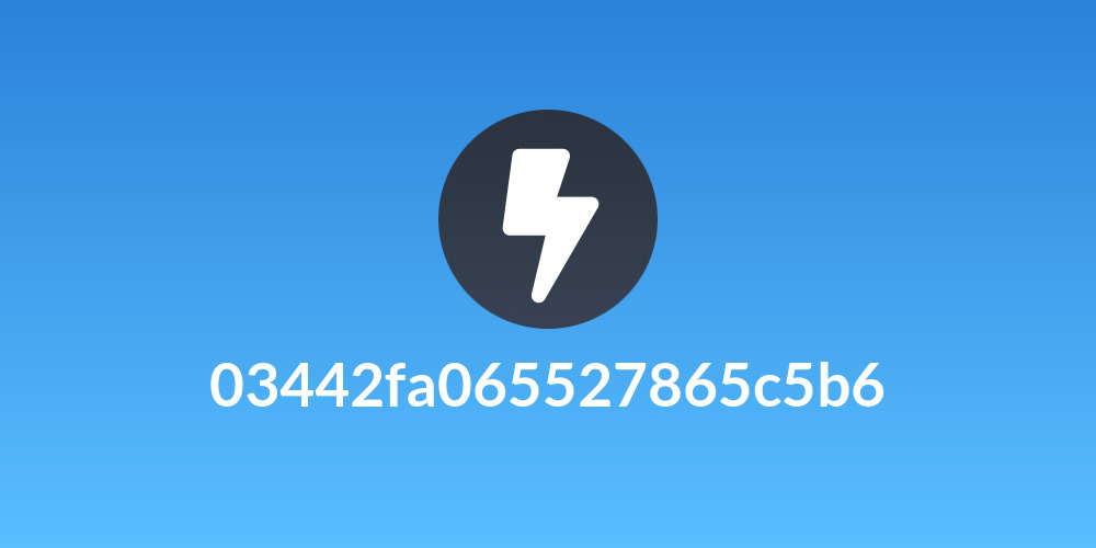 03442fa065527865c5b6