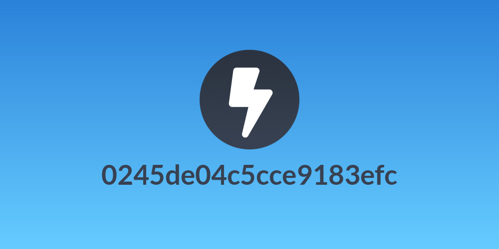 0245de04c5cce9183efc