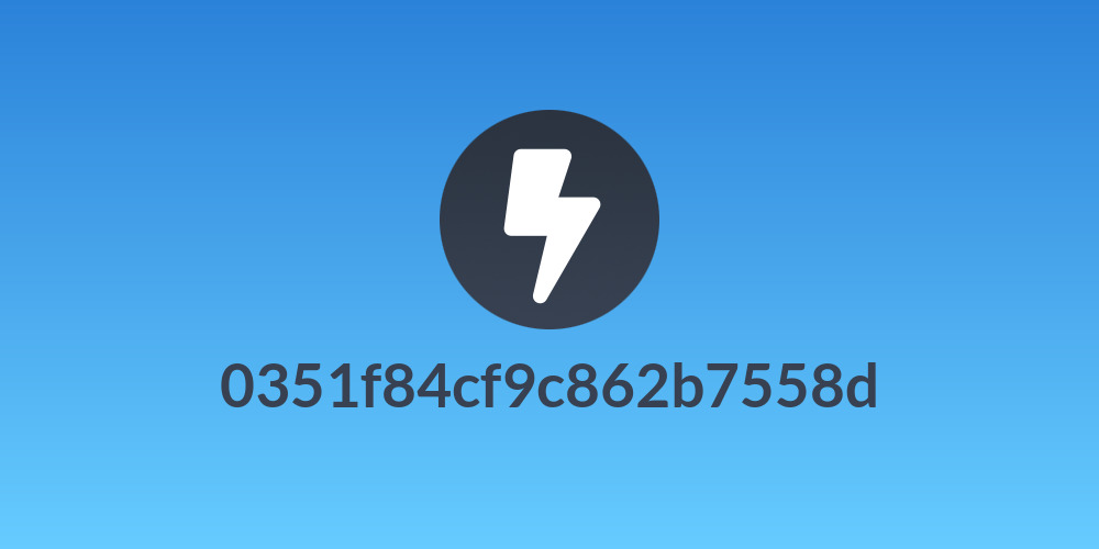 0351f84cf9c862b7558d