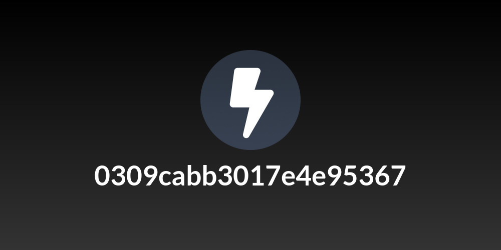 0309cabb3017e4e95367