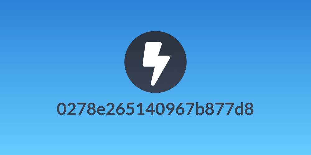 0278e265140967b877d8