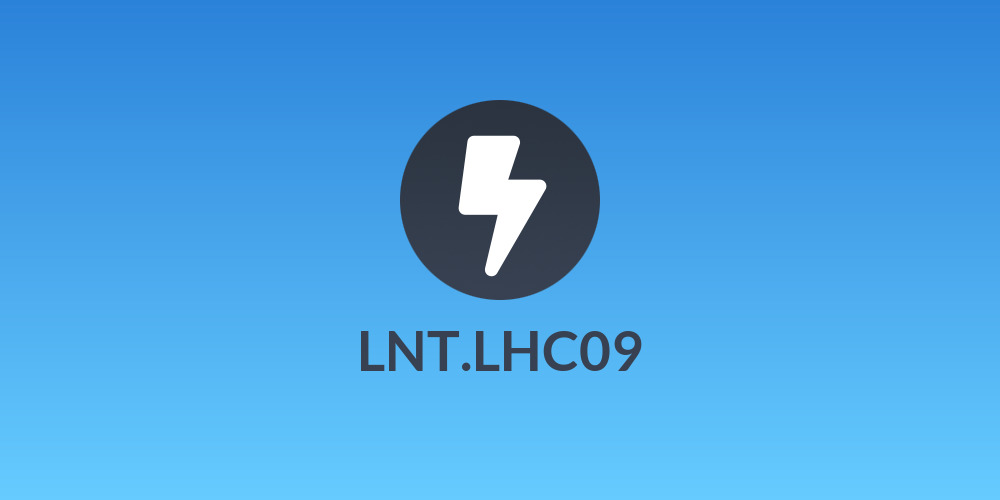 LNT.LHC09