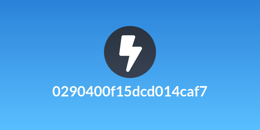 0290400f15dcd014caf7