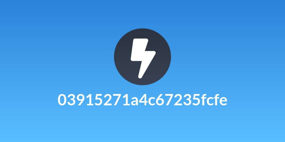 03915271a4c67235fcfe