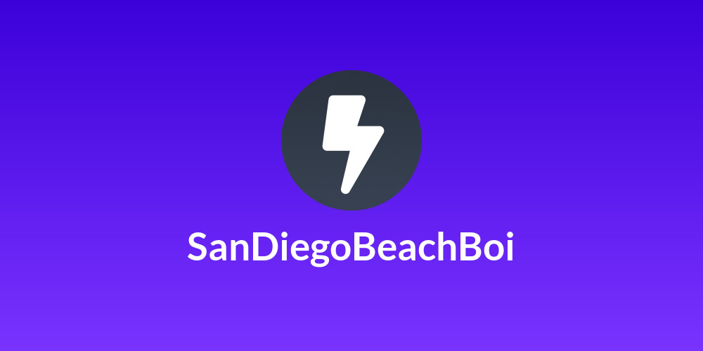 SanDiegoBeachBoi