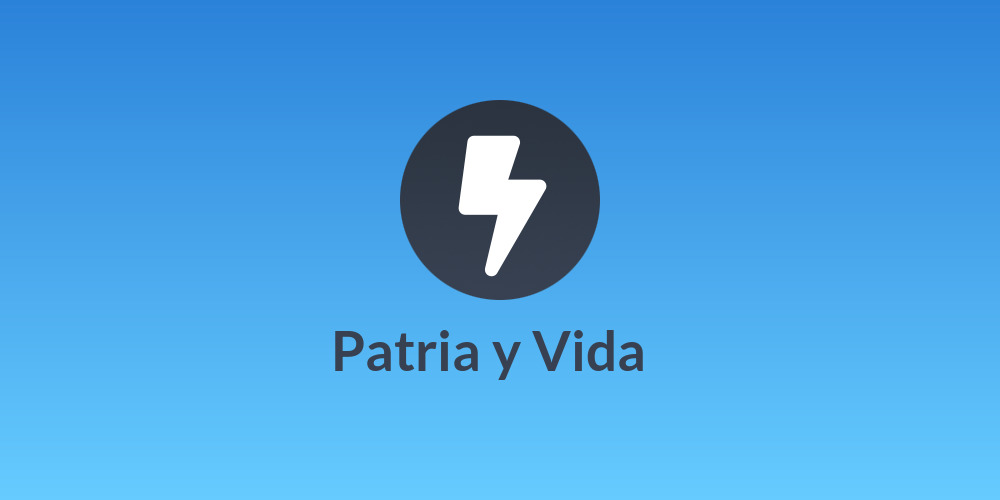 Patria y Vida 🇨🇺 ⚡️