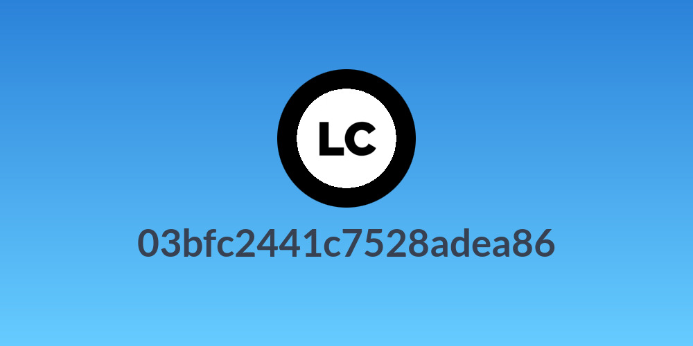 03bfc2441c7528adea86