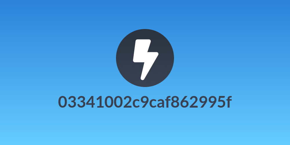 03341002c9caf862995f