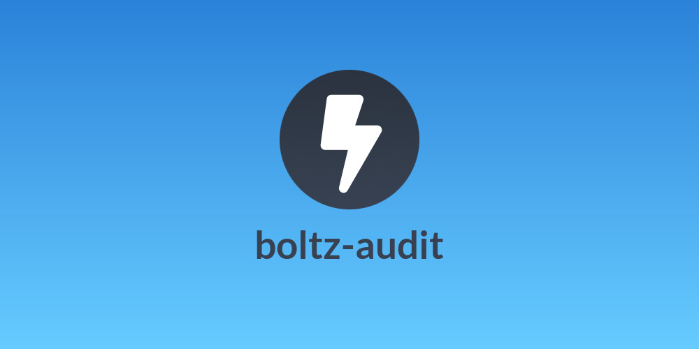 boltz-audit