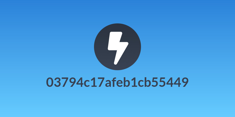 03794c17afeb1cb55449