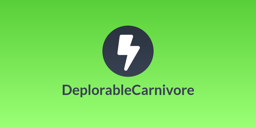 DeplorableCarnivore